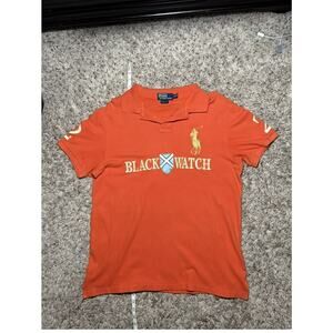 Polo Ralph Lauren Blackwatch Polo Orange Tee